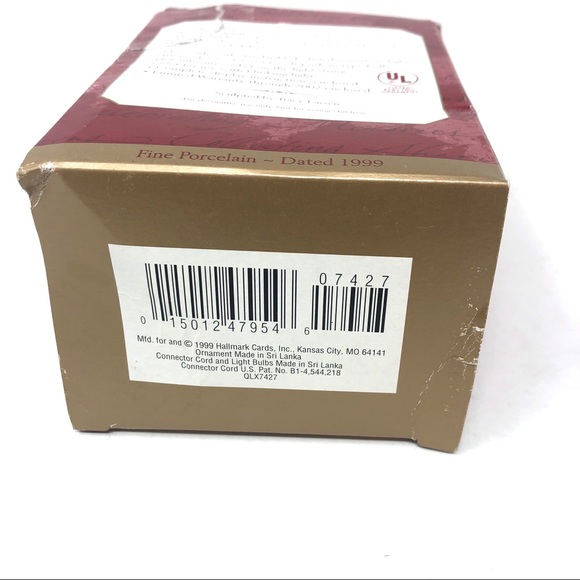 Hallmark Keepsake Let It Snow Light Up Dated 1999 - Picture 5 of 7